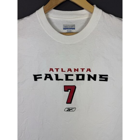 Vintage Y2K NFL Michael Vick Atlanta Falcons Reeboks White Shirt Promo Rare #7 - Picture 3 of 13
